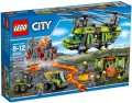  LEGO 60125 City Wulkany helikopter transportowy
