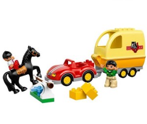 LEGO 10807 DUPLO Przyczepa dla koni