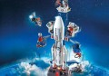 PLAYMOBIL 6195 Rakieta kosmiczna ze stacją bazową