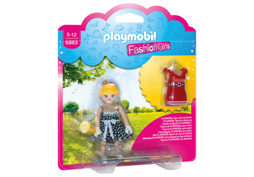 PLAYMOBIL 6883 Fashion Girl - Lata 50