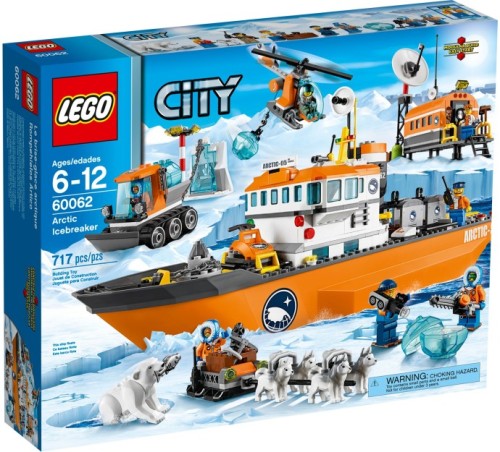  LEGO 60062 City Arktyczny Lodołamacz