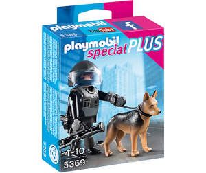 PLAYMOBIL 5369 Policjant jednostki specjalnej z psem