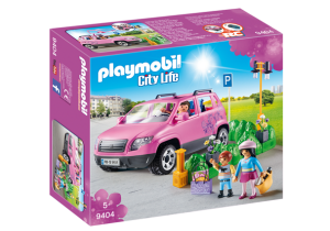 PLAYMOBIL 9404 Samochód rodzinny z zatoczką parkingową