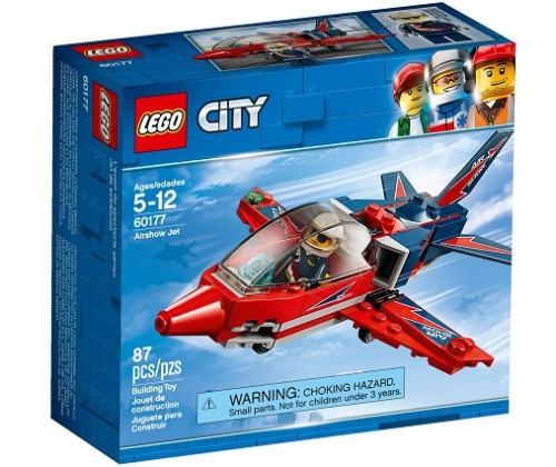 LEGO ® 60177 Odrzutowiec pokazowy