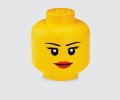 LEGO Pojemnik główka dziewczynka rozmiar S 