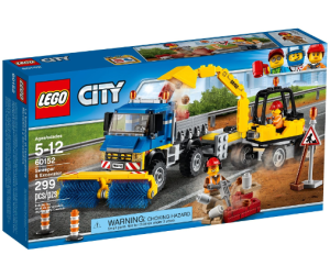 LEGO 60152 City Zamiatacz ulic i koparka