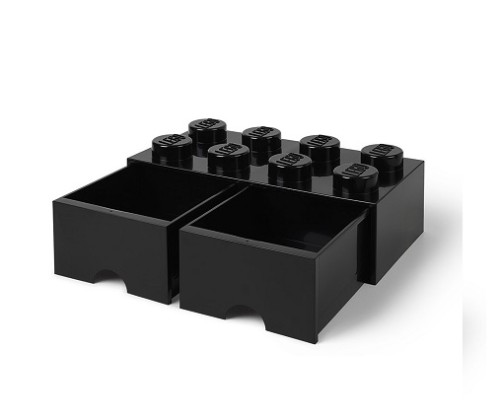 LEGO Pojemnik ® 8 Czarna Szufladka
