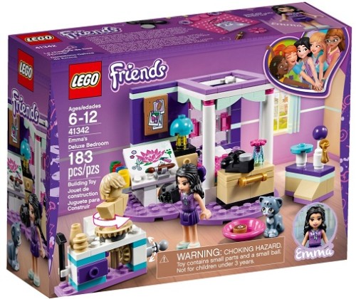 LEGO ® Friends 41342 Sypialnia Emmy