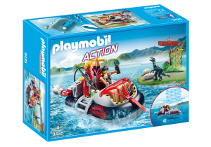 PLAYMOBIL 9435 ACTION Poduszkowiec z silnikiem podwodnym