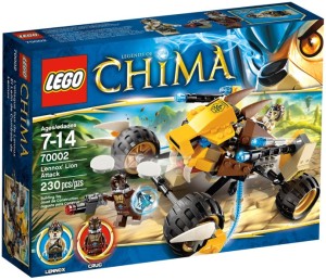 LEGO 70002 Chima Lwi atak Lenonoxa
