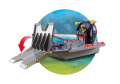 PLAYMOBIL 9433 Łódź śmigłowa z klatką