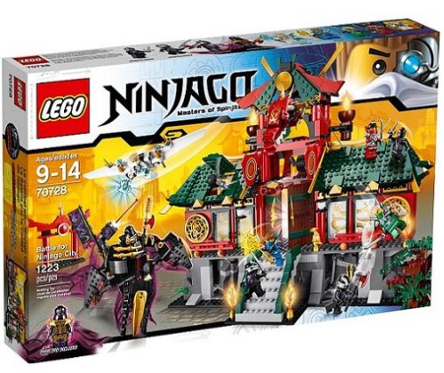 LEGO 70728 Ninjago Bitwa o Ninjago