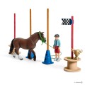 SCHLEICH 42482 Wyścig zręcznościowy dla kuców