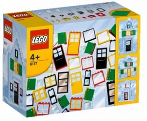 LEGO 6117 Drzwi i okna wiek 4+