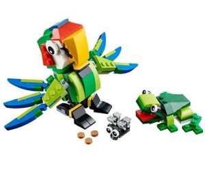 LEGO 31031 Creator Zwierzęta z lasu deszczowego