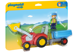 PLAYMOBIL 6964 Traktor z przyczepą