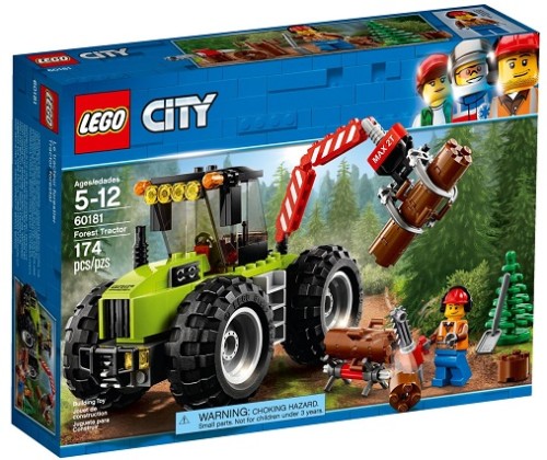LEGO ® City 60181 Traktor leśny