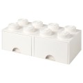LEGO ® Pojemnik 8 Biała Szufladka