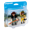 PLAYMOBIL 9217 Duo Pack Strażnik i kłusownik