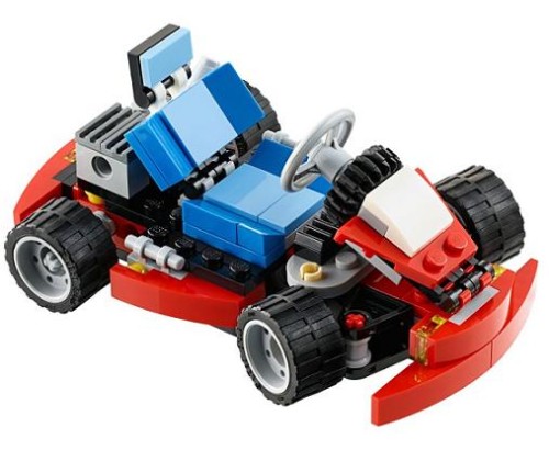 LEGO 31030 Creator Czerwony gokart