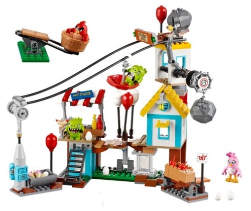 LEGO 75824 Angry Birds Demolka w Pig City
