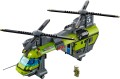  LEGO 60125 City Wulkany helikopter transportowy