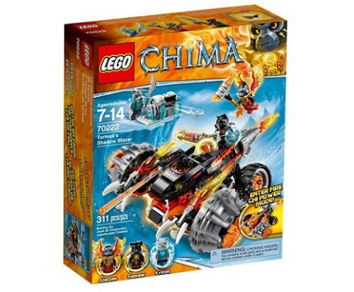 LEGO 70222 Chima Pojazd Tormaka