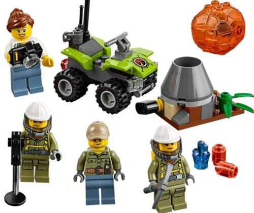 LEGO 60120 City Wulkan zestaw startowy
