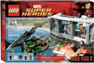 LEGO 76007 Super Heroes Iron Man: Malibu Mansion Attack