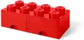 LEGO ® Pojemnik 8 Czerwona Szufladka
