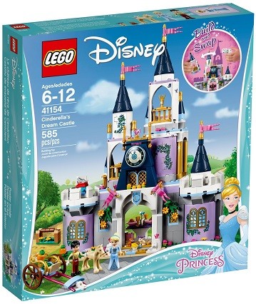 LEGO® 41154 Wymarzony zamek Kopciuszka