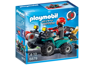 PLAYMOBIL 6879 Quad z wyciągarką linową