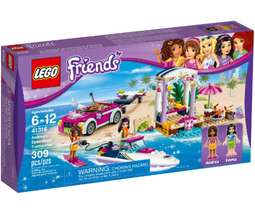 LEGO 41316 Friends Transporter motorówek Andrei