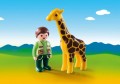 PLAYMOBIL 9380 Opiekun zwierząt z żyrafą