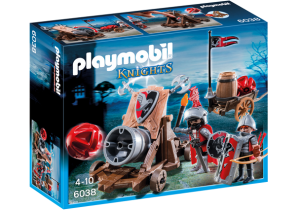 PLAYMOBIL 6038 Olbrzymia armata rycerzy herbu Sokół