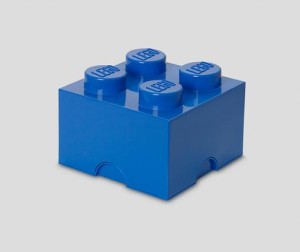 LEGO Pojemnik na klocki 4 niebieski