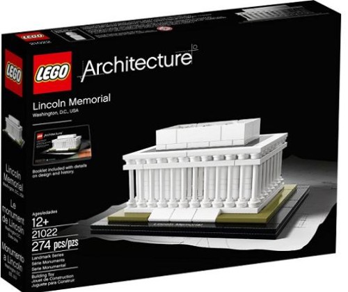 LEGO 21022 Architecture Mauzoleum Lincolna