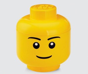LEGO Pojemnik na klocki głowa chłopiec  L