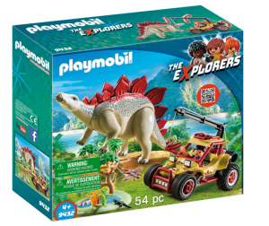 PLAYMOBIL 9432 Pojazd badawczy ze stegozaurem