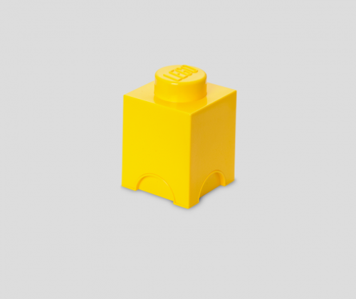 LEGO Pojemnik na klocki 1 żółty 
