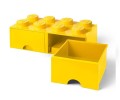 LEGO ® Pojemnik 8 Żółta Szufladka