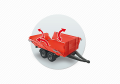 PLAYMOBIL 6130 Duży traktor z przyczepą