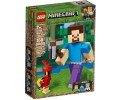 LEGO ® Minecraft 21148 BigFig - Steve z papugą