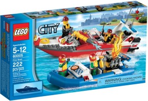 LEGO 60005 City Łódź strażacka ( Fire Boat )