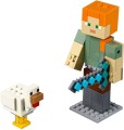 LEGO ® Minecraft 21149 BigFig - Alex z kurczakiem