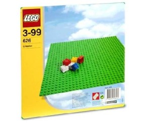 LEGO 626 Płytka konstrukcyjna "Trawnik"