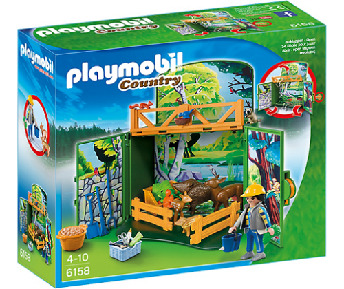 PLAYMOBIL 6158 Game Box Karmienie leśnych zwierząt