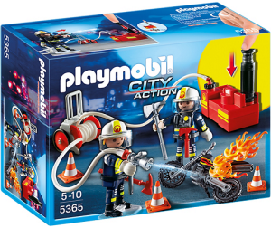 PLAYMOBIL 5365 Strażacy z gaśnicą