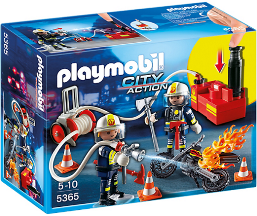 PLAYMOBIL 5365 Strażacy z gaśnicą