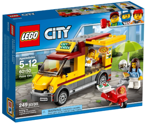 LEGO 60150 City Foodtruck z pizza